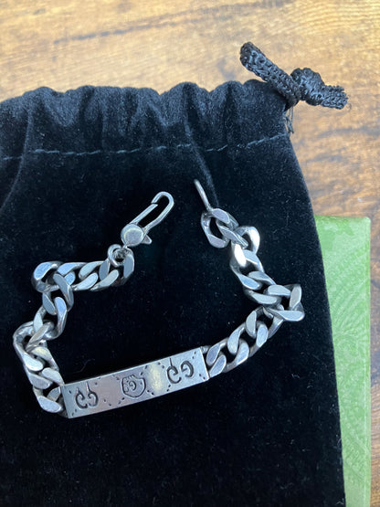 Gucci Ghost Skull Bracelet 7 inch