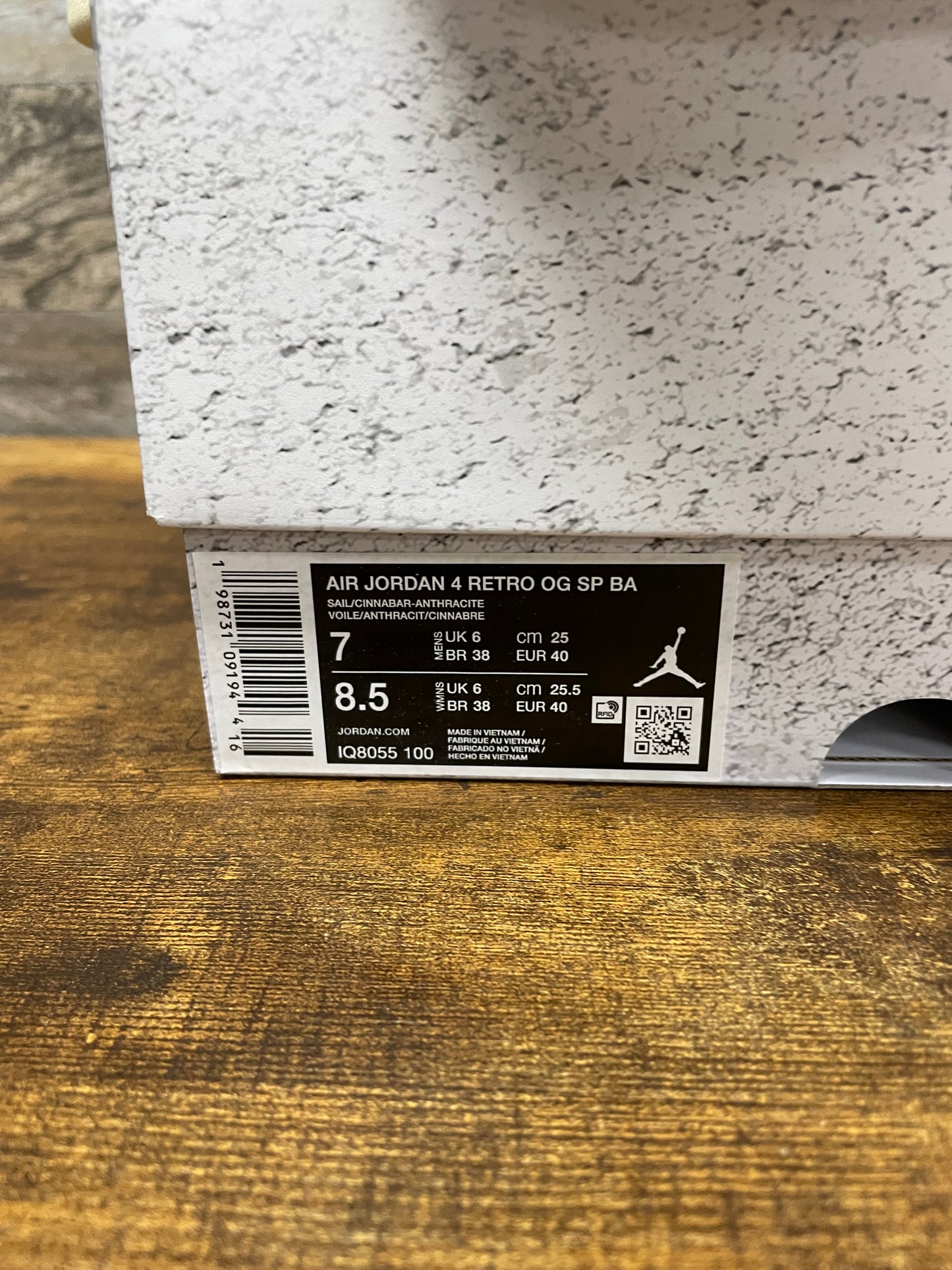 7 - Nigel Sylvester x Air Jordan 4 'Brick After Brick'