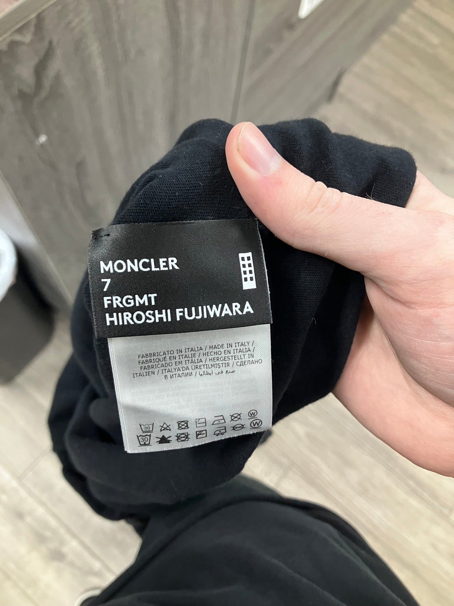 Moncler Fragment Dragon Tee Size XL