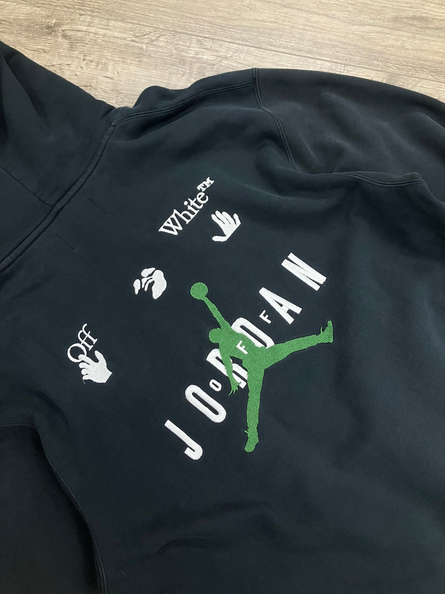 Jordan X Off White Circle Hoodie Size XL