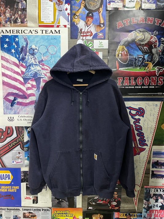 L - Carhartt Zip Up hoodie