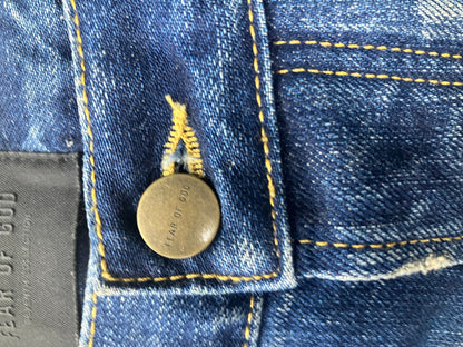 31 - Fear Of God Seventh Collection Dark Washed Jeans