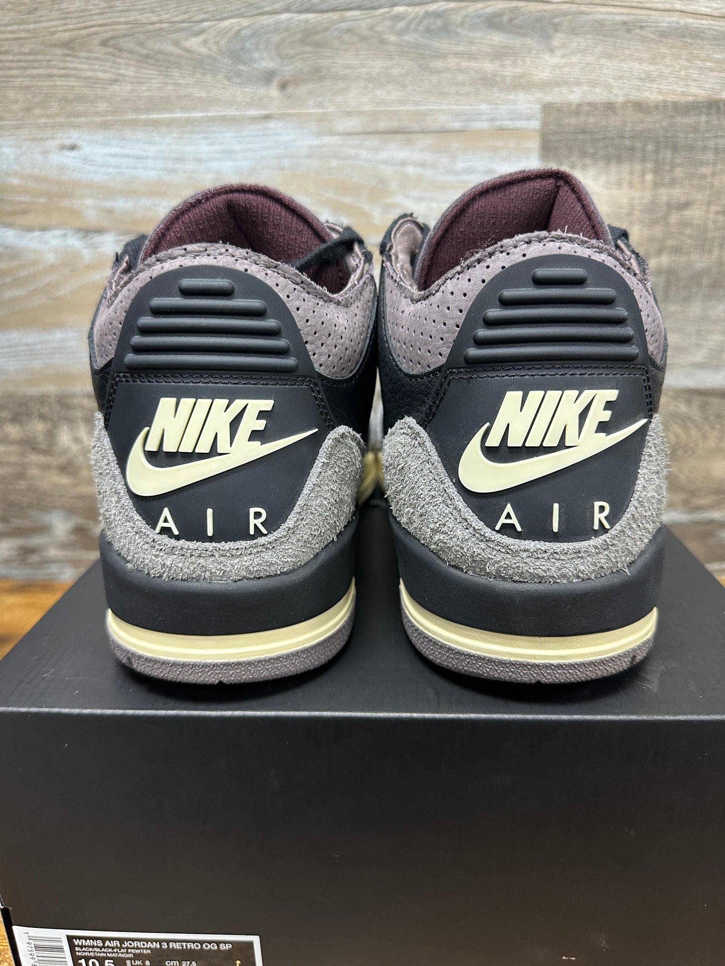 10.5W/9M Jordan 3 A Ma Maniere while you were sleeping