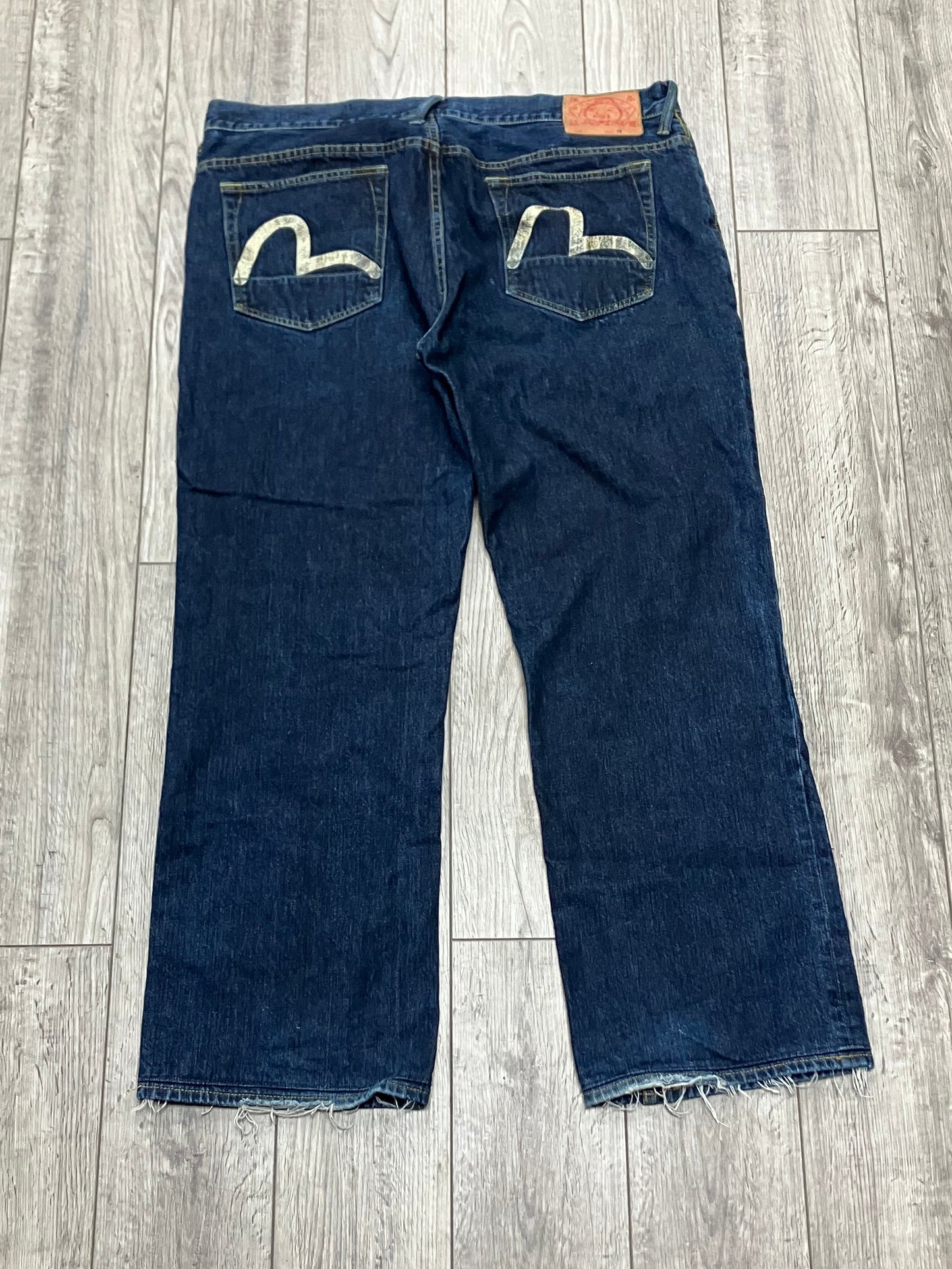 Evisu Dark Wash “Genes” Size 38x31