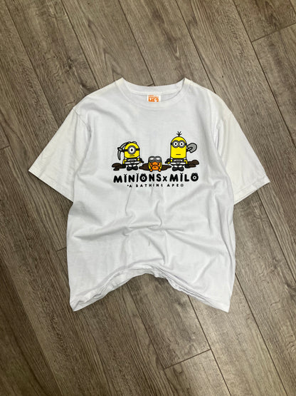 Bape Despicable Me Tee Sz L