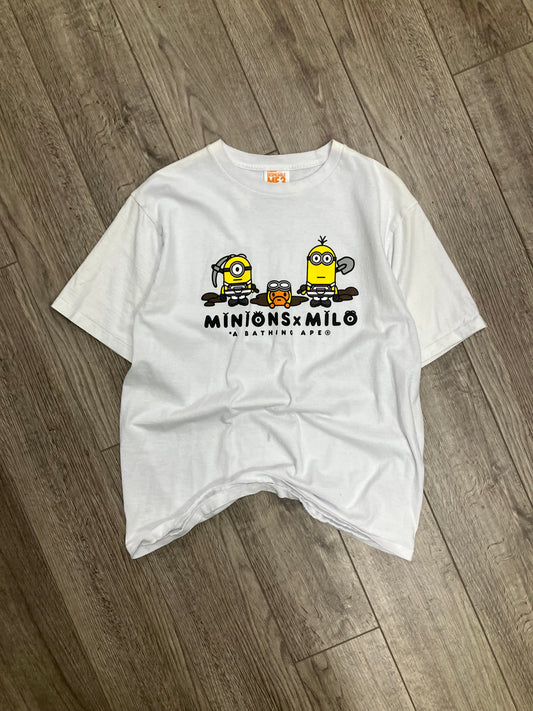 Bape Despicable Me Tee Sz L