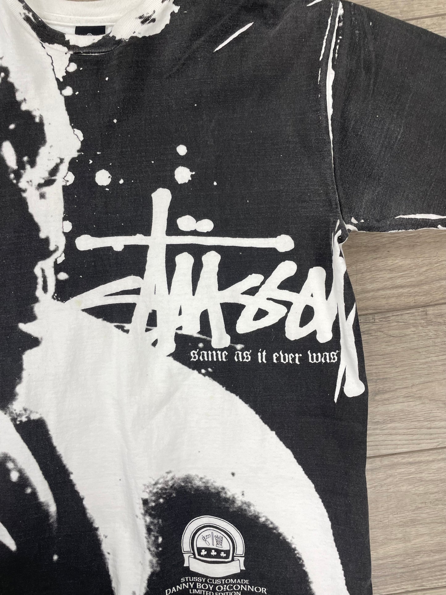 L - Stüssy Customade x Danny Boy O'Connor (House of Pain) "KO" t-shirt.