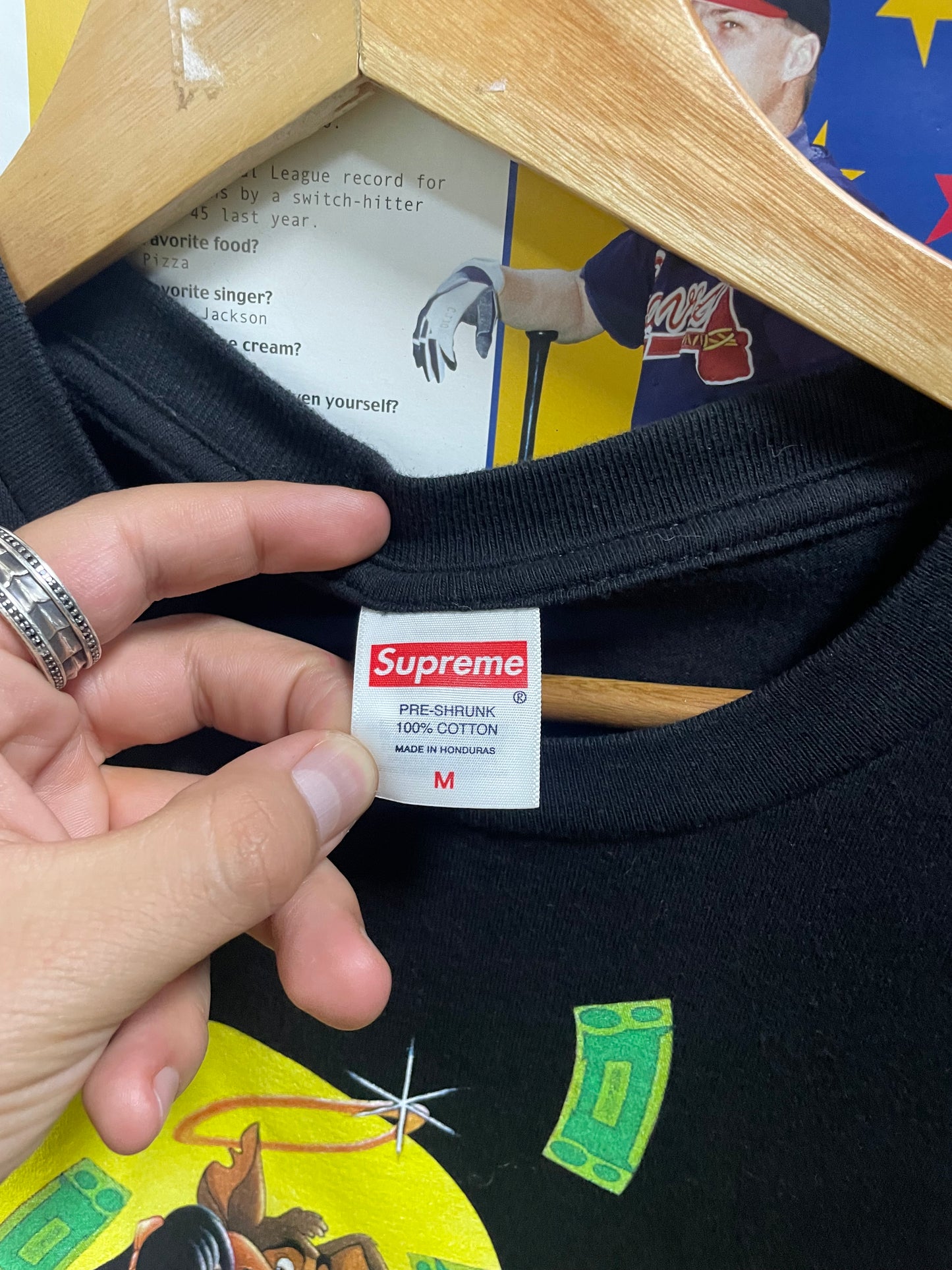 M - Supreme "All Dogs Go To Heaven" tee