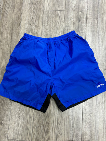 Adidas blue shorts L