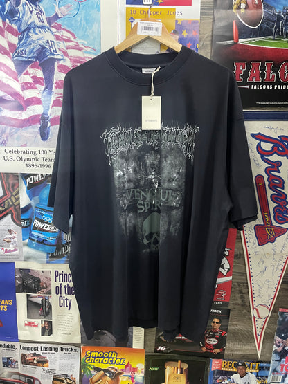 L - Vetements x Cradle of Filth 'Vengeful Spirit' oversized T-shirt