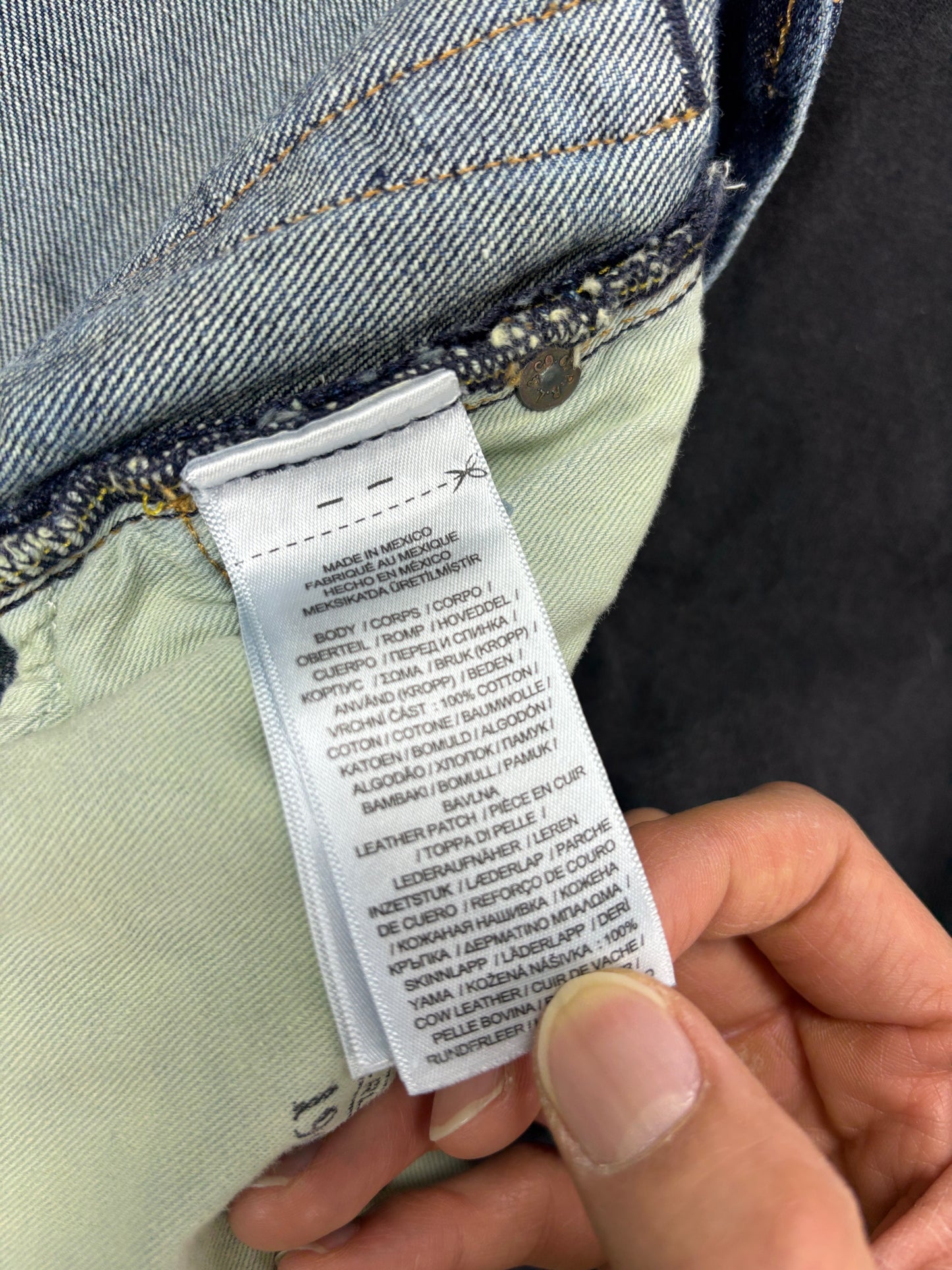 33x30 - Polo expedition patch jeans