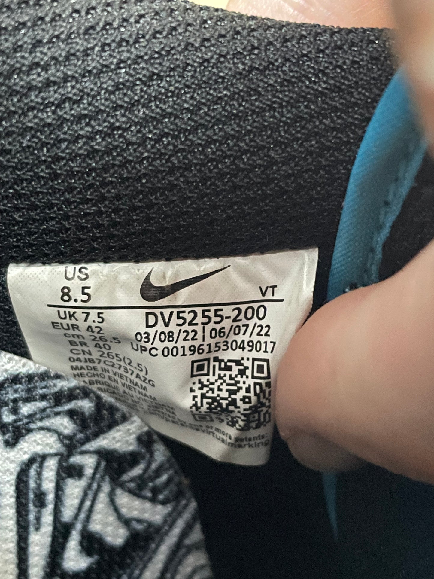 8.5 - Air Force 1 UNFTD Pink Prime
