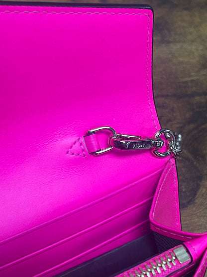 OS - MCM patent leather colorblock Patricia