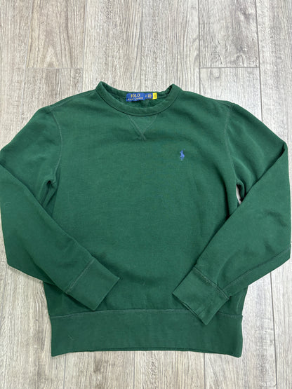 Polo olive crewneck S