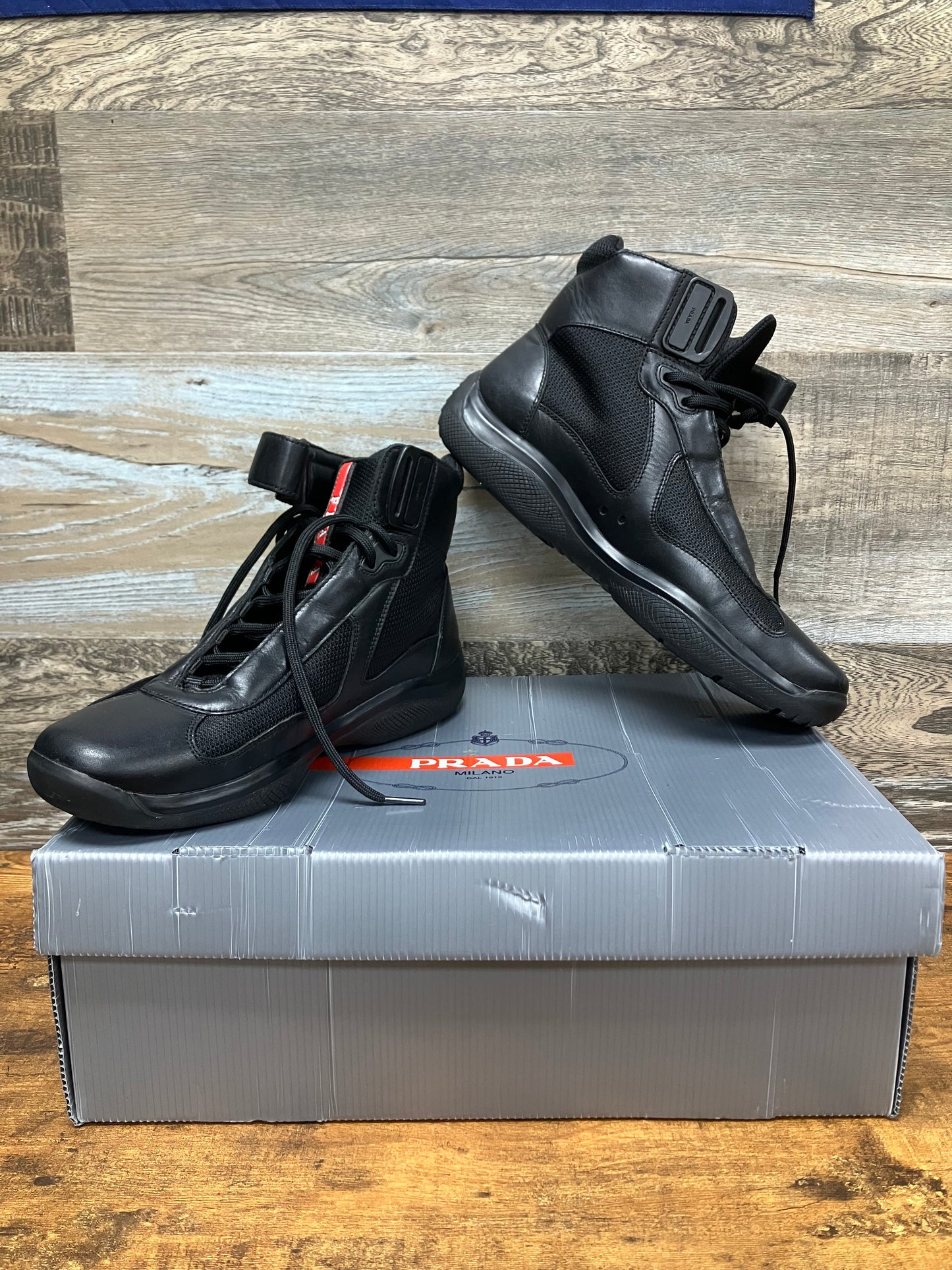 Prada cup Highs Size 8.5