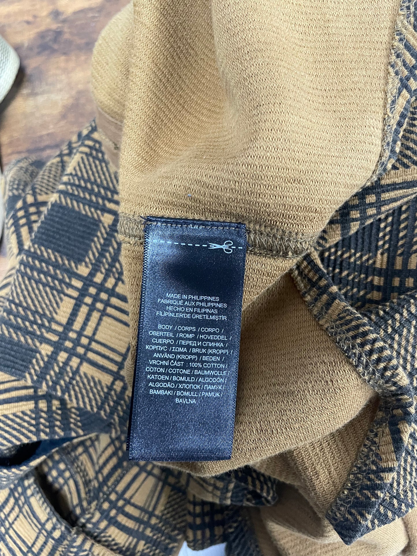 XXL-RRL Houston Workshirt Black/Gold