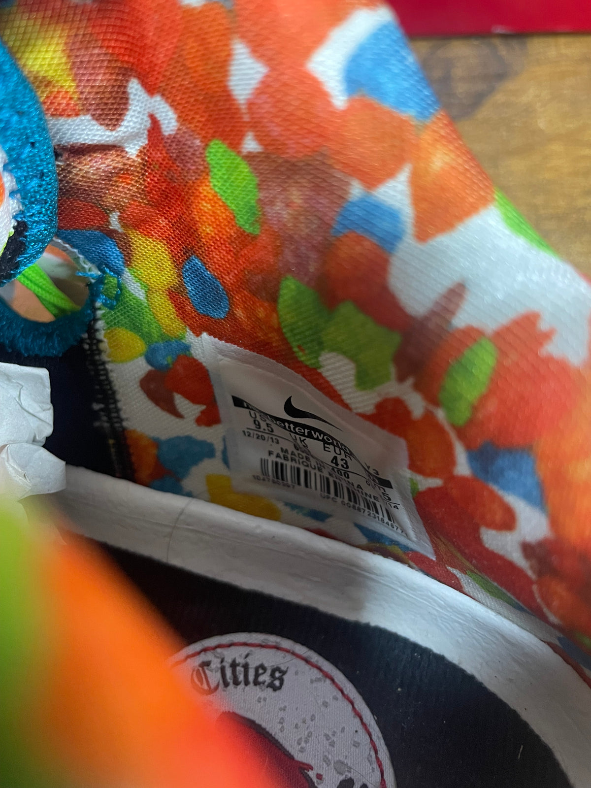 Nike LeBron 11 Premium 'What The LeBron' 9.5