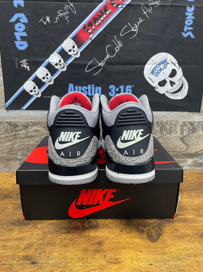 Air Jordan 3 Black Cement 10