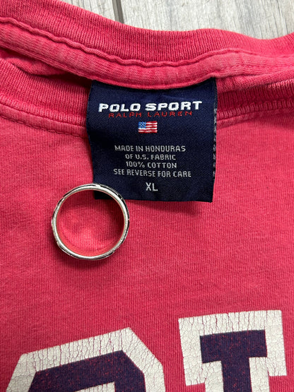 Polo Sport Red Tee Size XL