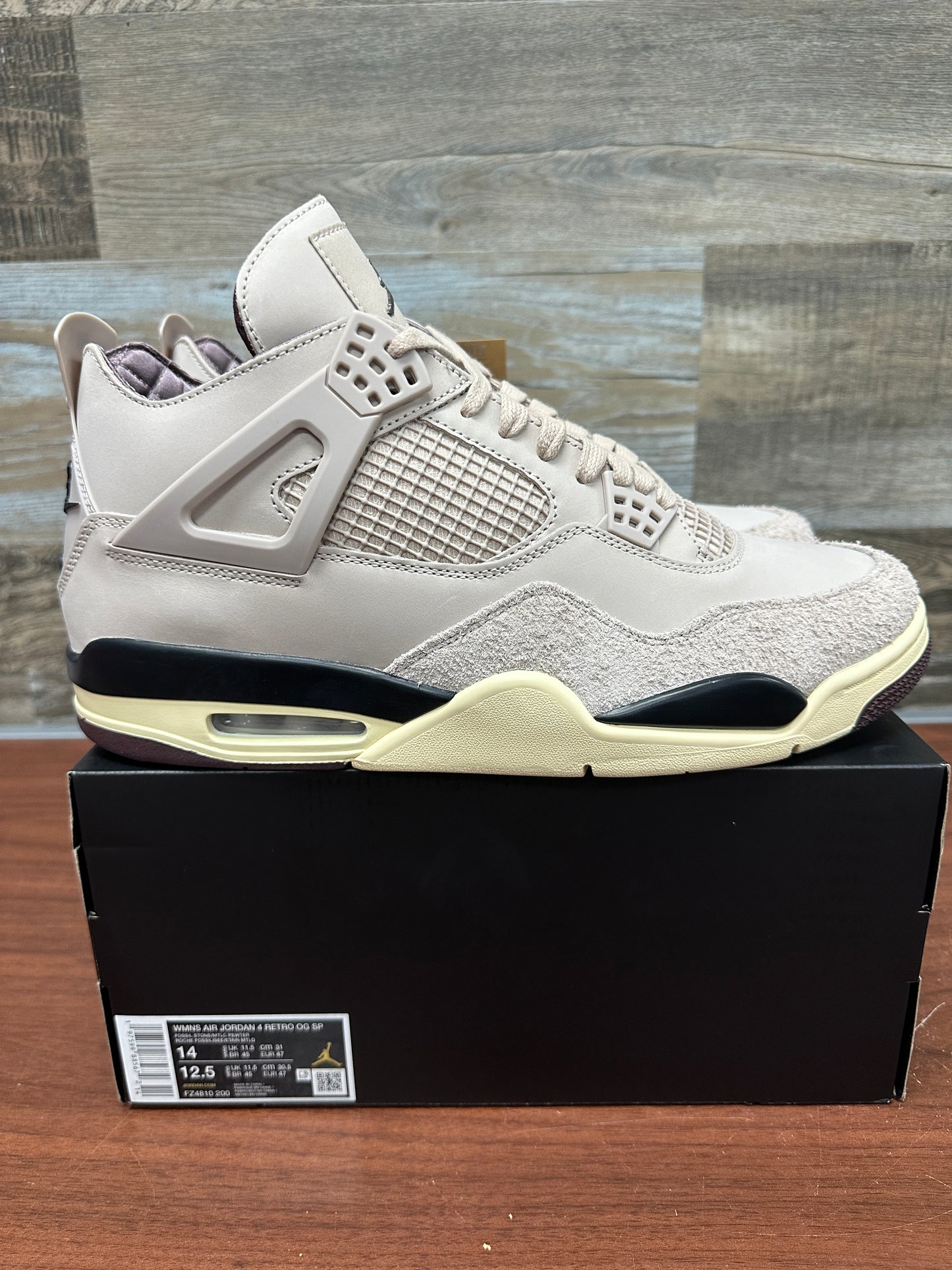 Jordan 4 A Ma Maniere While you were Sleeping Size 12.5M New