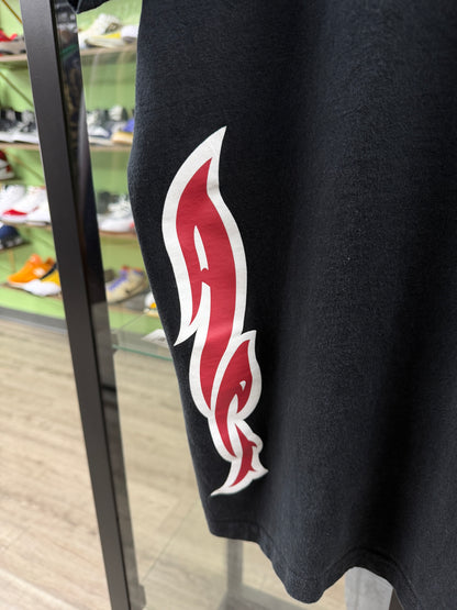 L - Bape Red Graffiti Tee