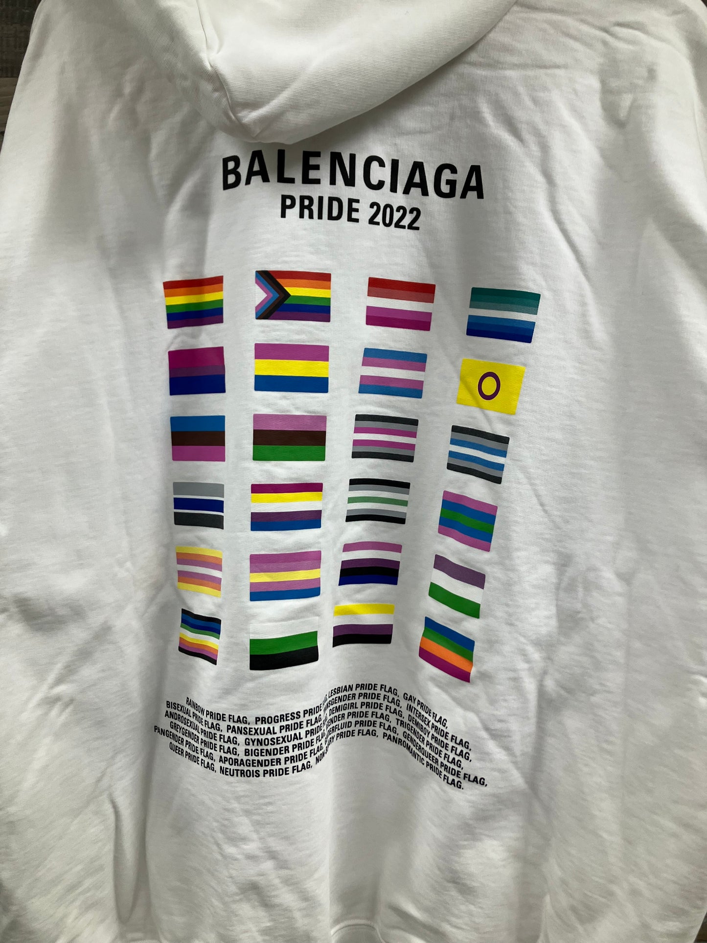 S & M Balenciaga Pride 2022 Hoodie