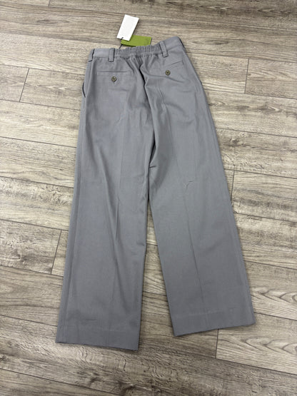 Gucci Uniform Grey Pleated Trousers