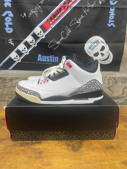 Jordan 3 Retro 'Infrared 23' 9.5