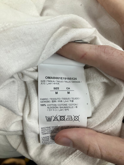 Off White Scotch Long Sleeve Size Medium