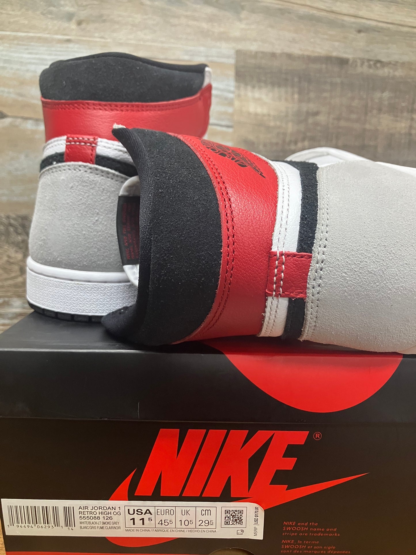 Air Jordan 1 Smoke Grey 11.5