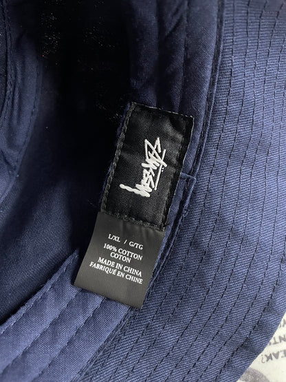 Stussy Bucket Hat Navy New