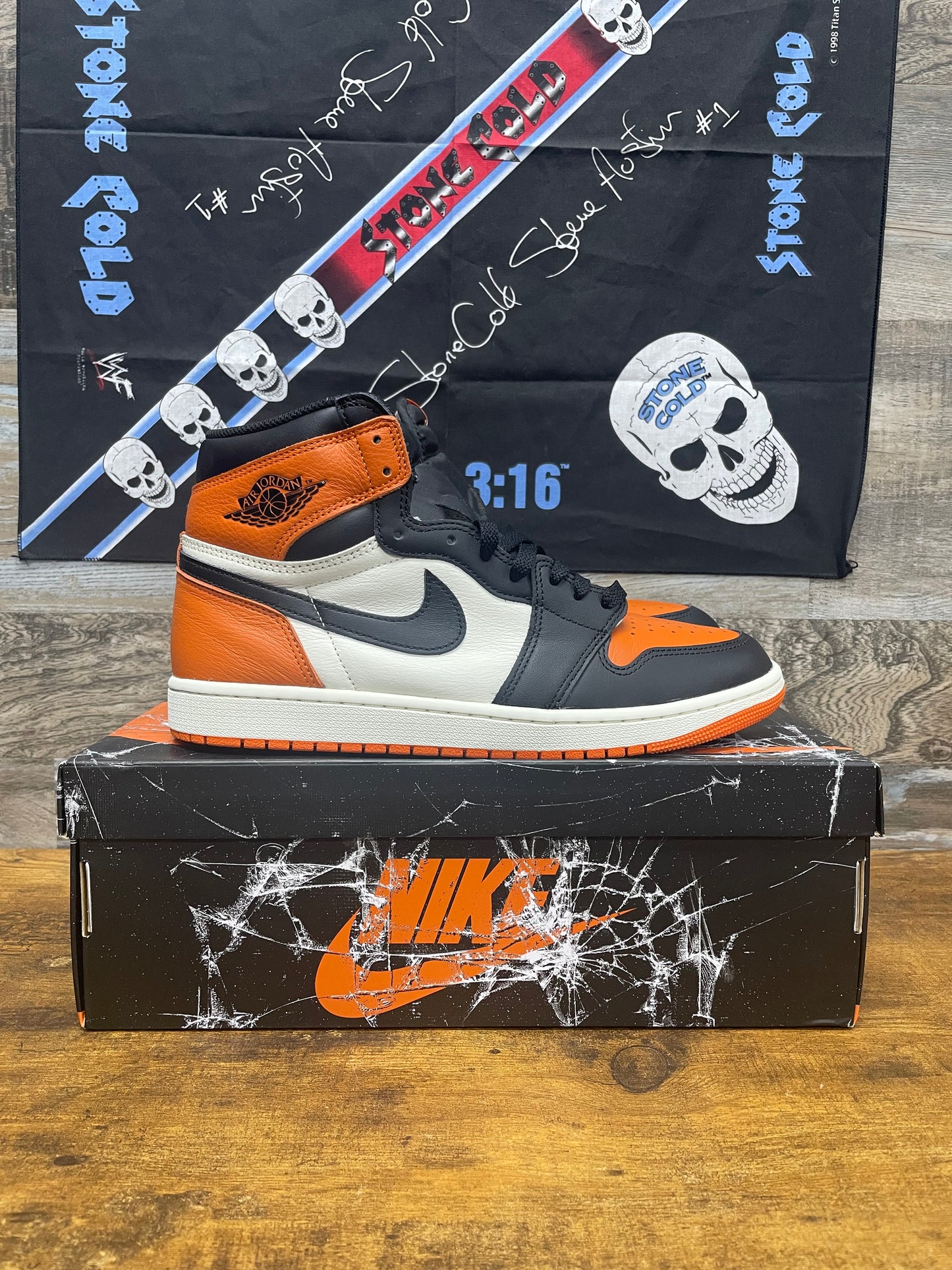 10.5 - Air Jordan 1 Retro High OG Shattered Backboard