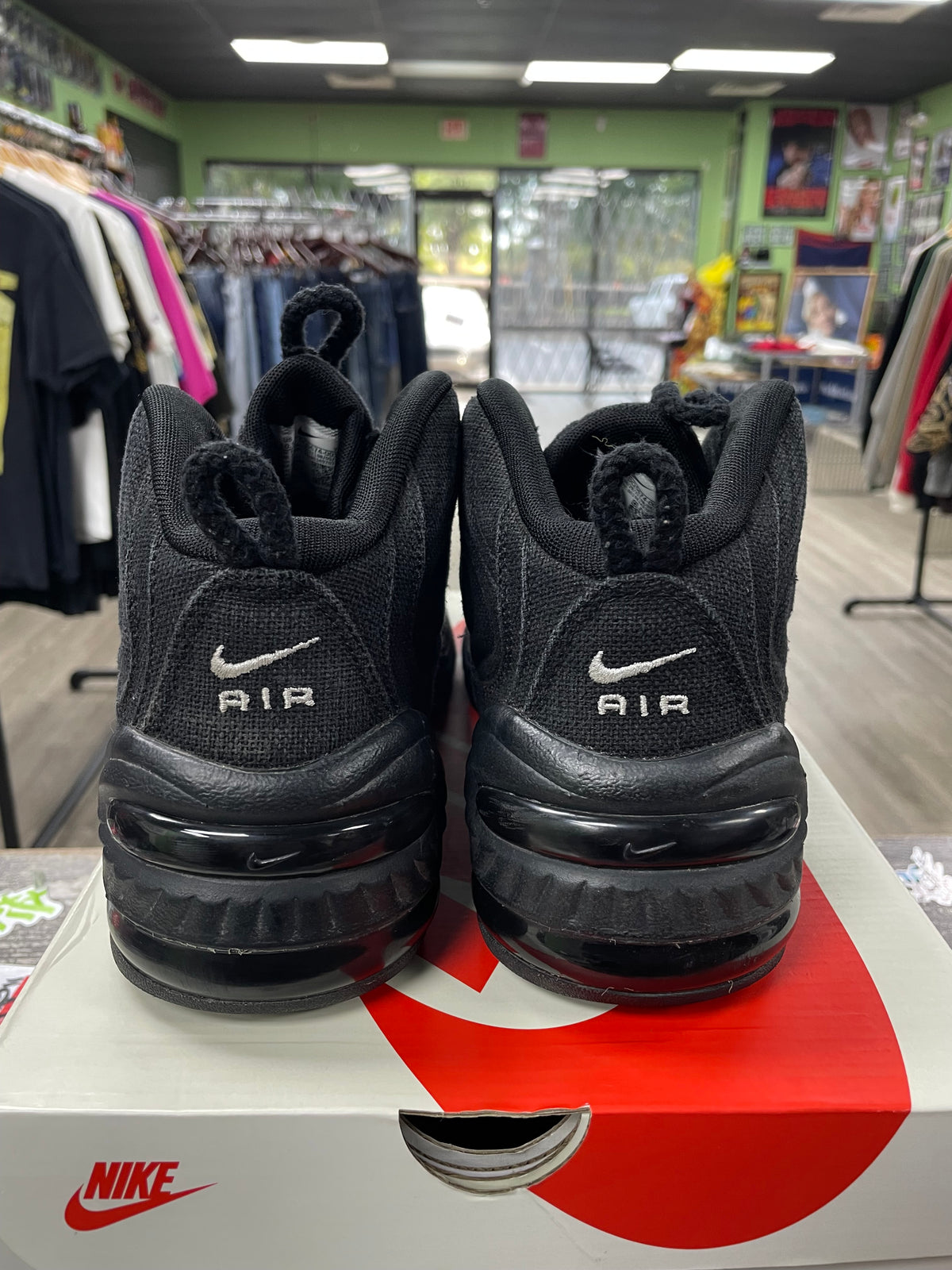 10.5 - Nike Air Penny 2 Stussy Black