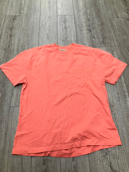 Essentials Peach Tee Size Large