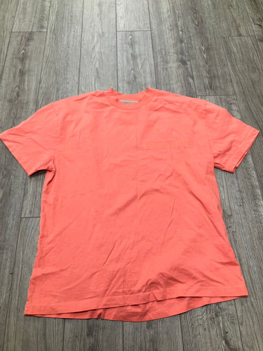 Essentials Peach Tee Size Large