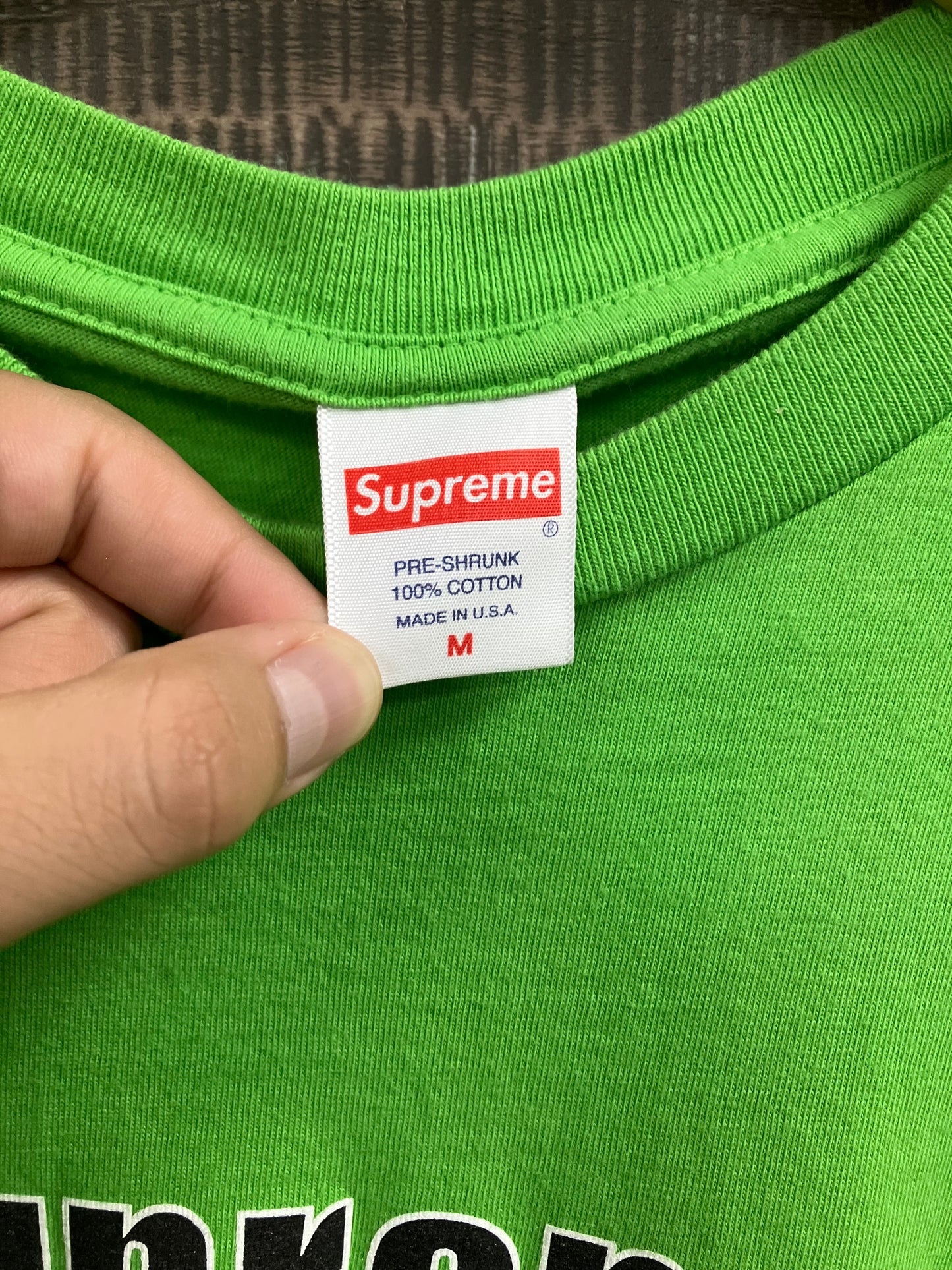 M - Supreme The Real Long Sleeve