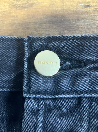31 - Fear Of God Essentials Black Wash Denim