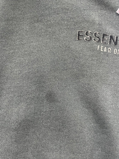 L - FOG Black Essentials Hoodie