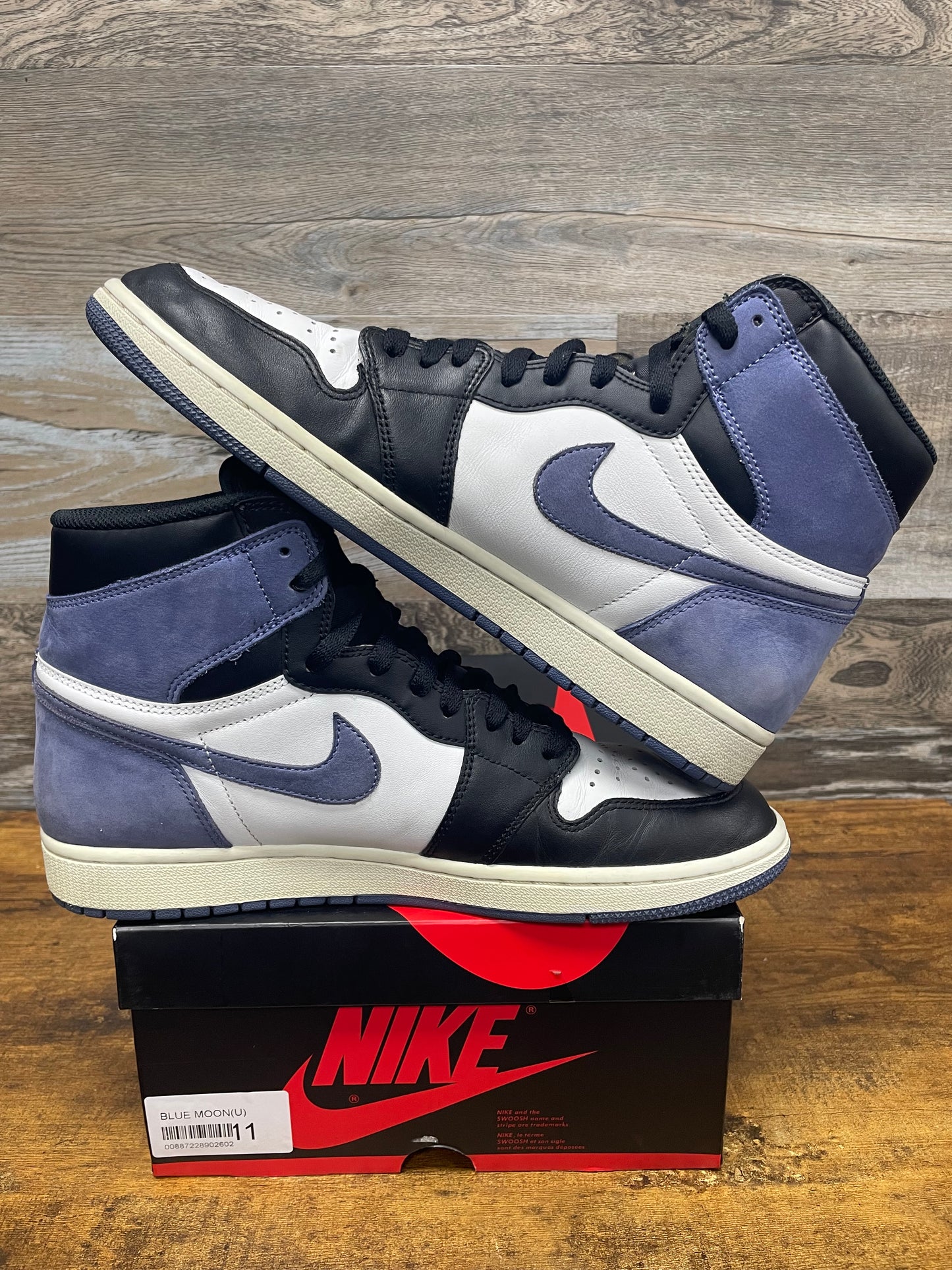 11 - Jordan 1 high Blue Moon