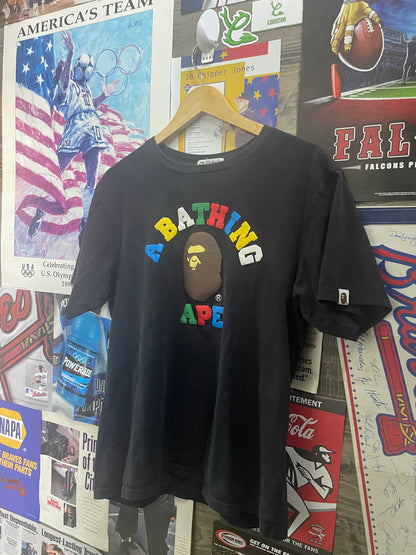 Bape Multicolor College Tee L