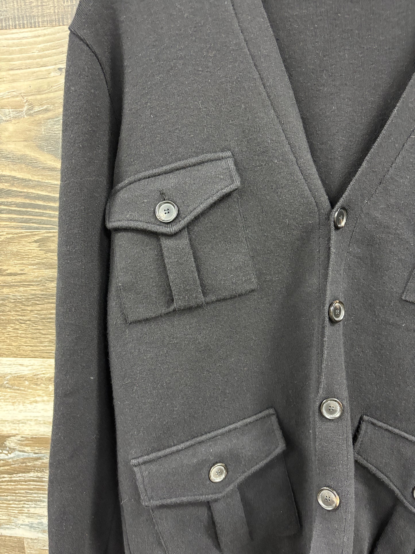 L - Ralph Lauren Purple Label Pocket cashmere cardigan