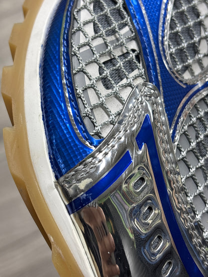 Bottega Veneta Gray & Blue Orbit Sneakers 46