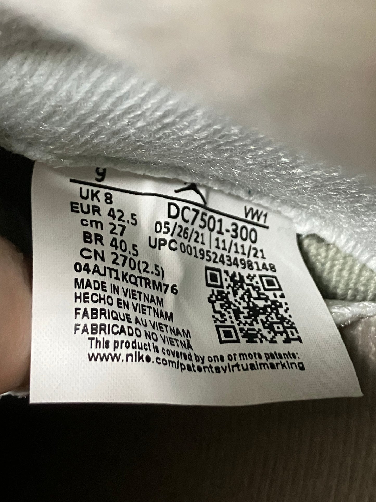 Jordan 5 Jade Horizon Size 9