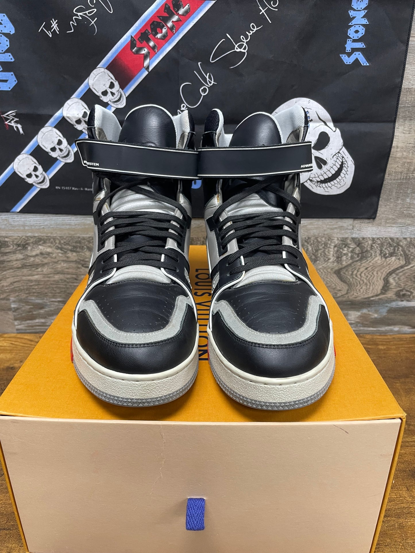 Louis Vuitton High Top Trainer Size 8.5