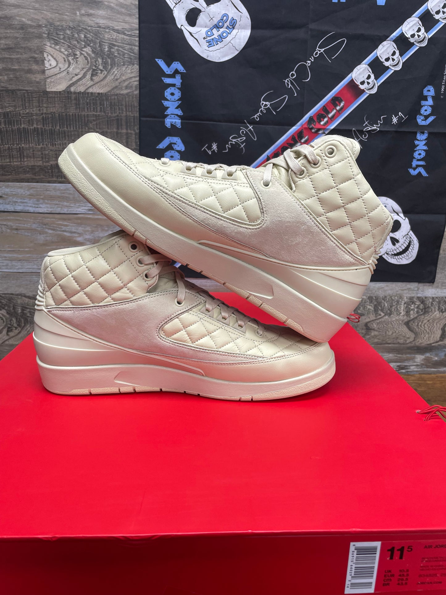 11.5 - Nike Jordan Men's 2 Retro Just Don Beach