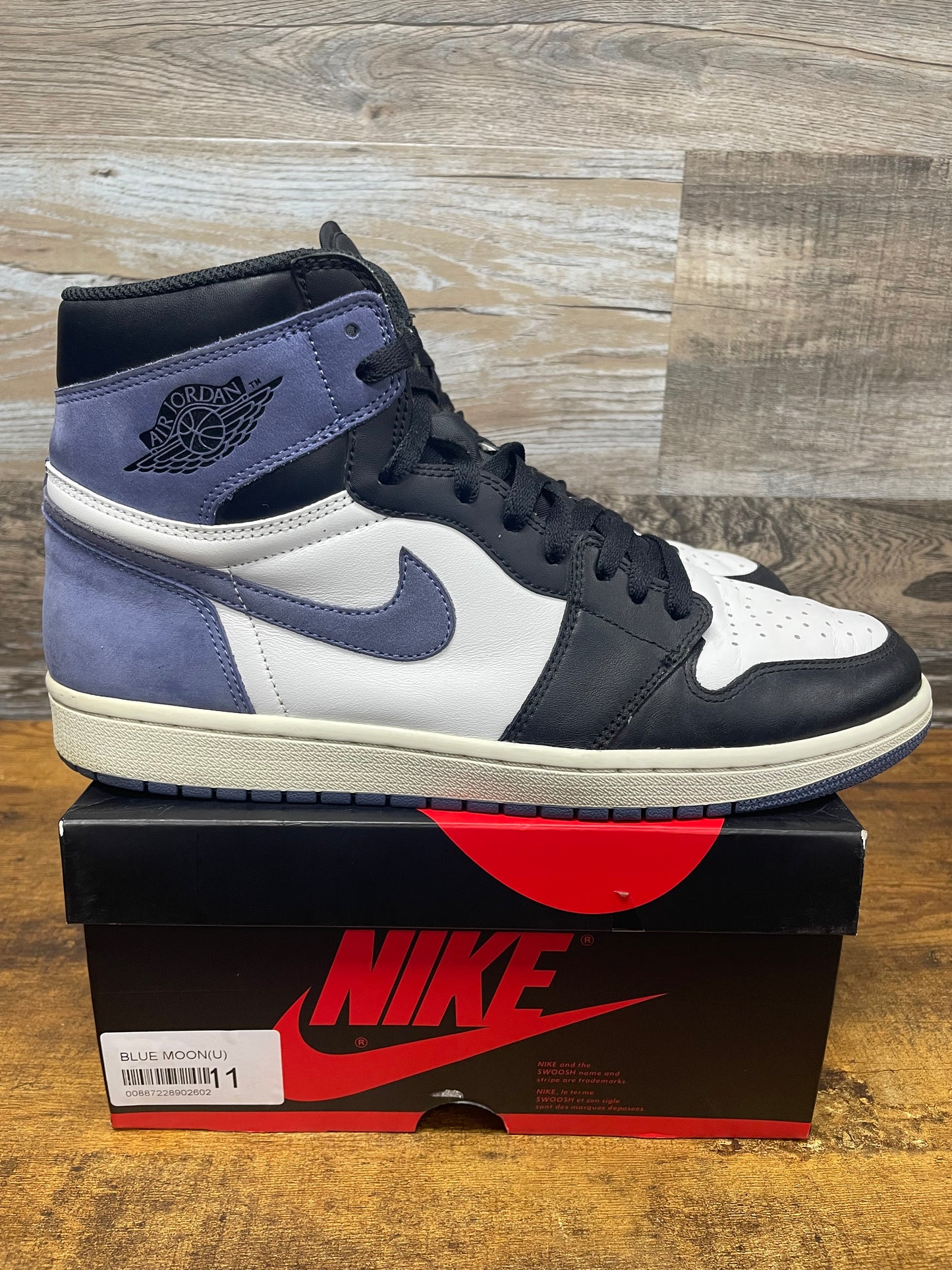 11 - Jordan 1 high Blue Moon