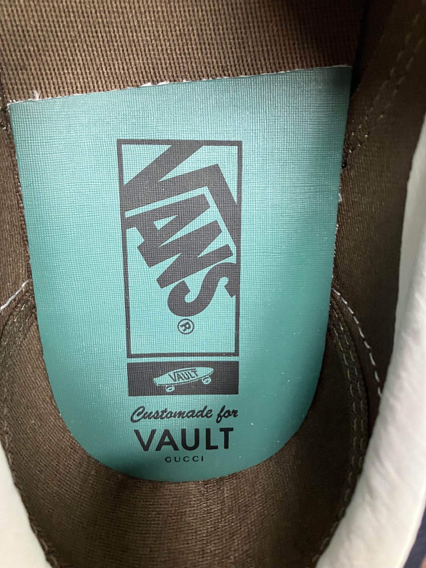 9-Gucci Vault Vans Slip On LS Patchwork