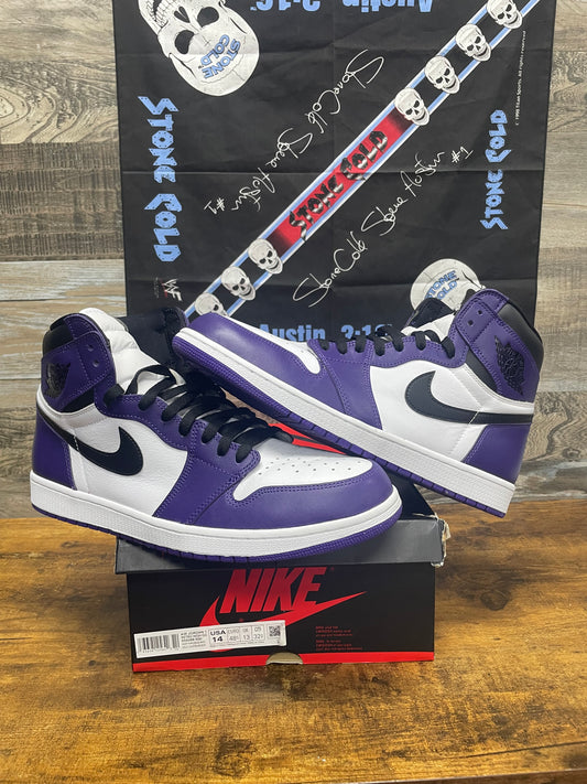 14 - Nike Air Jordan 1 Retro High OG "Court Purple" sneakers