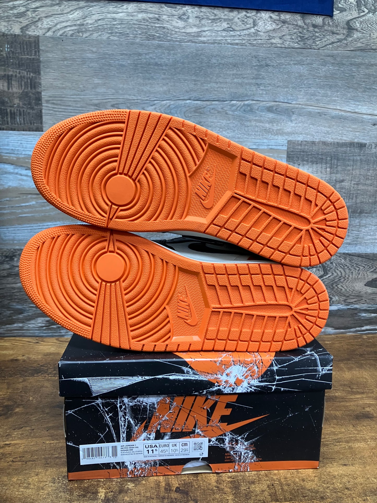 Jordan 1 High Shattered Backboard 2025 Size 11.5