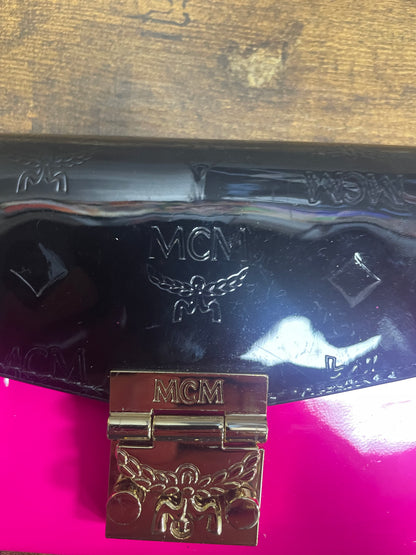 OS - MCM patent leather colorblock Patricia